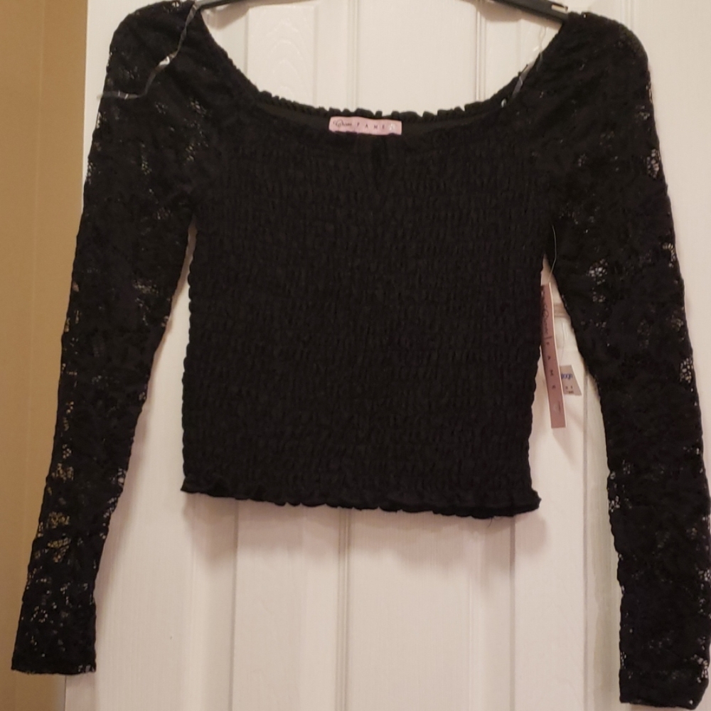 Crave Fame Top. BNWT